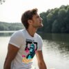 Maglietta e felpa con cappuccio “Unleash the Beat” - DJ Gorilla Music Vibes - immagine 4