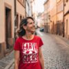 T-Shirt or Hoodie "EARTH SUCKS" – Bold Statement with UFO Design – Bild 3