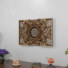 Multi-Layer Wooden Mandala Wall Art - Laser Cut 3D Panel